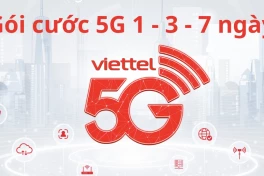 Cách đăng ký 5G Viettel dùng ngắn trong 1 ngày, 3 ngày và 7 ngày