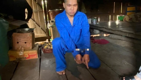 Bắt người đàn ông đánh vợ và tung tin vu khống công an trên mạng xã hội