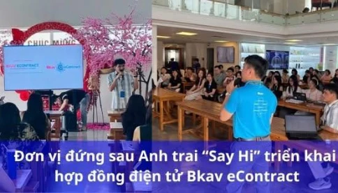 Đơn vị sản xuất "Anh Trai Say Hi" dùng hợp đồng điện tử tích hợp VNeID