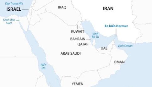 Ba tàu hàng bị Iran tấn công trên Eo biển Hormuz