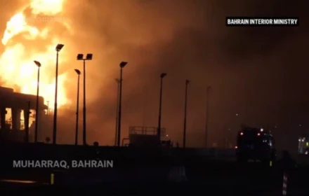Kho nhiên liệu ở Bahrain như thành 'hoả ngục' sau đòn tập kích của Iran