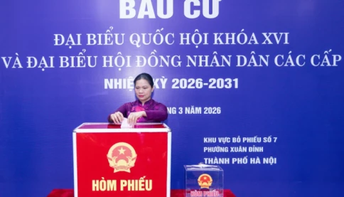 Phó Chủ tịch – Tổng Thư ký UBTƯ MTTQ Việt Nam Hà Thị Nga nói về “thời khắc rất tuyệt vời” của ngày bầu cử