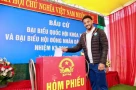 Cầu thủ nhập tịch Nguyễn Xuân Son lần đầu đi bầu cử
