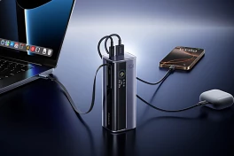 Baseus ra mắt cục pin dự phòng sạc nhanh 100W, dung lượng khủng, hỗ trợ nhiều chuẩn sạc