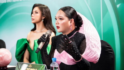 Phạm Thoại xin rút ghi hình khỏi "Miss International Queen Vietnam 2025"