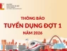 ĐHBK HÀ NỘI THÔNG BÁO TUYỂN DỤNG ĐỢT 1 NĂM 2026