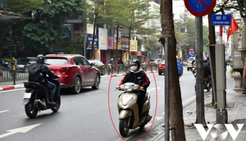 Mức phạt có thể lên tới 40 triệu đồng với xe đi ngược chiều