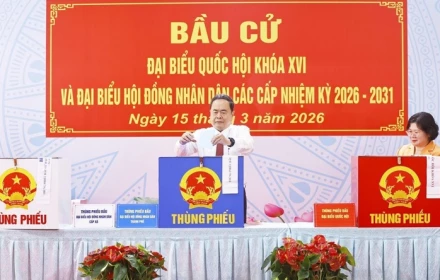 Chiều nay công bố danh sách trúng cử đại biểu Quốc hội khóa XVI
