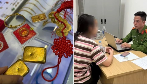 Công an phường Yên Hòa kịp thời ngăn chặn nữ sinh bị lừa đảo, mang vàng đi bán