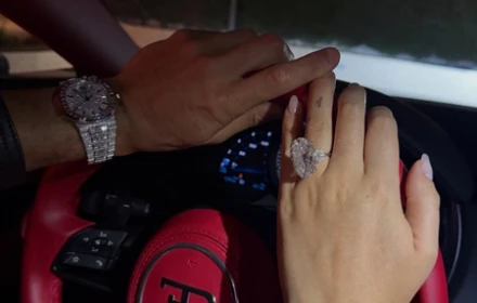 Bức ảnh 'toát ra mùi tiền' của C. Ronaldo và vợ sắp cưới