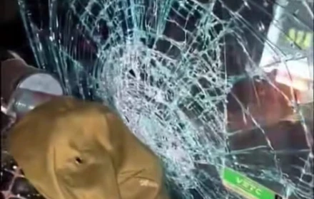 Tìm ra thủ phạm ném đá vỡ kính loạt xe tải trên cao tốc qua Quảng Trị