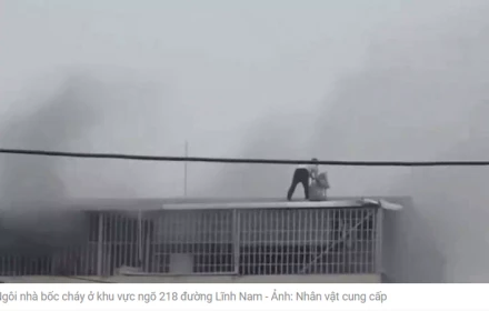 Vụ cháy nhà 6 tầng ở Hà Nội: 7 người thoát nạn, sức khỏe ổn định