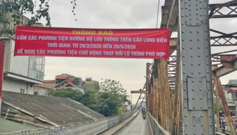 Vì sao cấm xe qua cầu Long Biên, Hà Nội 2 tháng, người dân đi lại ra sao?