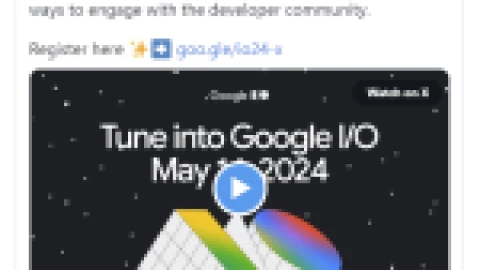 Hội nghị nhà phát triển Google I/O 2024 ấn định ngày tổ chức