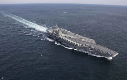 Tổng thống Trump thông tin vụ tàu sân bay Mỹ bị Iran nã 101 tên lửa