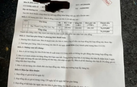 Trả tiền thật, nhận giấy hẹn: Rủi ro nào từ giao dịch mua vàng trả tiền trước?