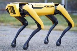 Trung Quốc giới thiệu mẫu chó robot vũ trang trong diễn tập quân sự