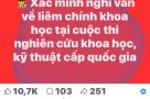 🕵️ Xác minh nghi vấn về liêm chính khoa học tại cuộc thi nghiên cứu khoa học, kỹ thuật cấp quốc gia