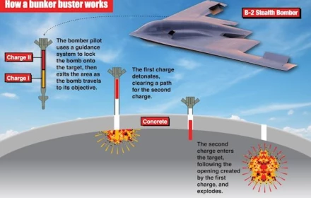 Nghi vấn không kích Isfahan: Mỹ dùng bom xuyên phá boongke giữa lo ngại về uranium của Iran