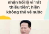 Cựu cục phó gửi thư từ Canda phân trần nhận hối lộ vì "rất thiếu tiền", hiện không thể về nước 😂