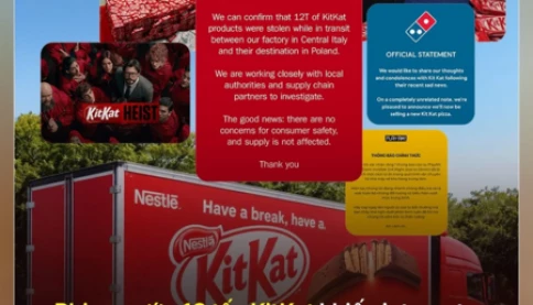 Dậy sóng cộng đồng mạng! Vụ cướp 12 tấn socola KitKat và trào lưu "báo mất hàng" đang chiếm sóng mạng xã hội
