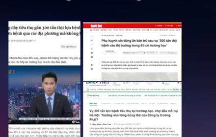 Nhiều phụ huynh xin dừng ăn bán trú sau vụ 300 tấn thịt bệnh vào thị trường trong đó có trường học