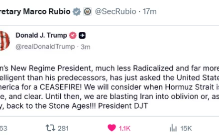 Tổng thống Trump vừa đe dọa đưa Iran trở về đồ đá!