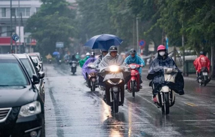 Chiều tối nay, miền Bắc chuyển mưa dông, cảnh báo nguy cơ mưa đá