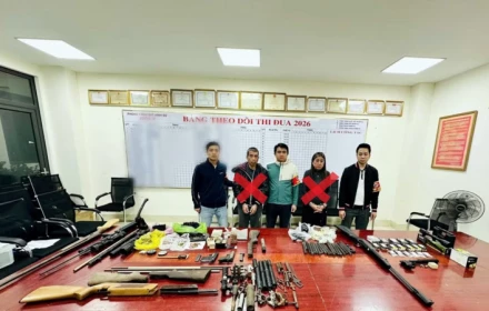 Cựu vận động viên bắn súng chế tạo, mua bán vũ khí quân dụng