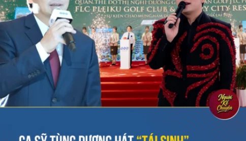 Xôn xao chuyện ca sĩ Tùng Dương với ca khúc Tái Sinh để dành tặng cho ông Trịnh Văn Quyết