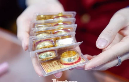 Giá vàng hôm nay 7/4: tiếp tục giảm