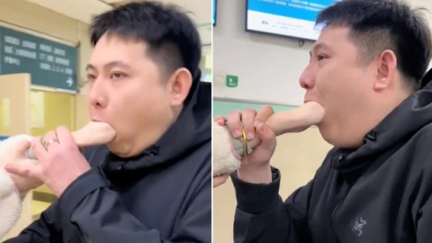 "Hi Hĩu": Nhập viện vì mắc kẹt tay trong miệng bạn trai ở Trung Quốc