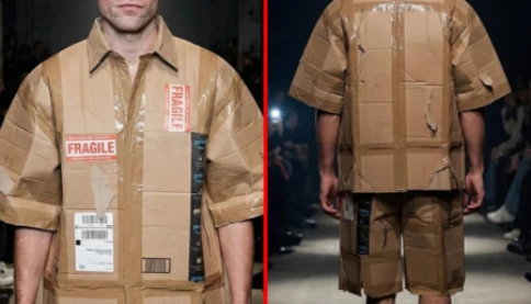 Internet hết hồn với bộ trang phục 261 triệu đồng của Balenciaga