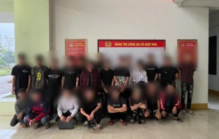 25 thanh thiếu niên vác dao 'phóng lợn' hỗn chiến náo loạn tuyến phố Bắc Ninh