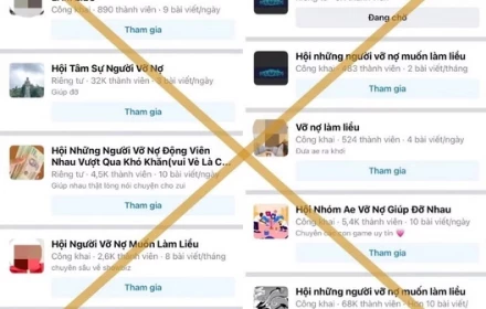 Nguy cơ phạm tội từ các hội nhóm “tín dụng đen”, “vỡ nợ làm liều” trên không gian mạng