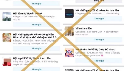 Nguy cơ phạm tội từ các hội nhóm “tín dụng đen”, “vỡ nợ làm liều” trên không gian mạng