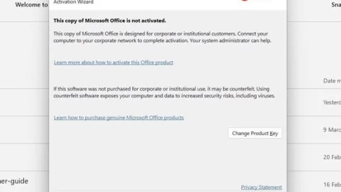Word bị lỗi kích hoạt Microsoft Office, làm thế nào?