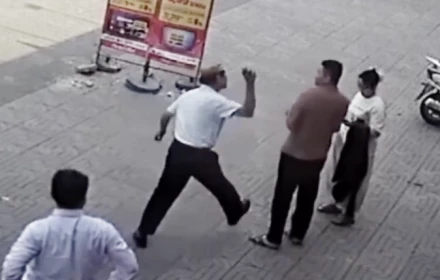 Công an xác minh vụ tài xế taxi cãi vã, tấn công bằng gạch 2  vợ chồng khách đi xe