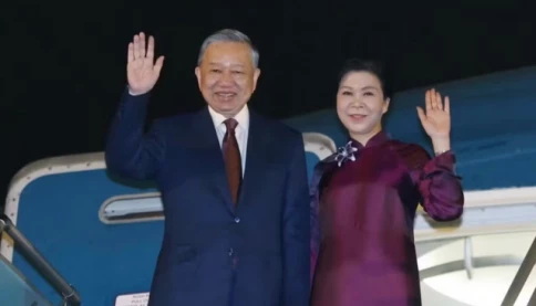 Tổng Bí thư, Chủ tịch nước Tô Lâm và Phu nhân lên đường thăm cấp Nhà nước tới Trung Quốc