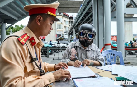 Đề xuất sửa đổi Nghị định 168: Vì sao cảnh sát được phạt tại chỗ đến 7,5 triệu đồng?