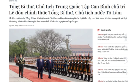 Trung Quốc bắn 21 loạt đại bác chào mừng Tổng Bí thư, Chủ tịch nước Tô Lâm