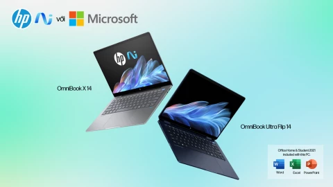 Khám phá kỷ nguyên Next-gen AI với sự ra mắt ấn tượng của HP OmniBook Next-gen AI PC