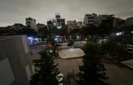 Hình ảnh Hà Nội sáng nay mà cứ ngỡ chiều tối!