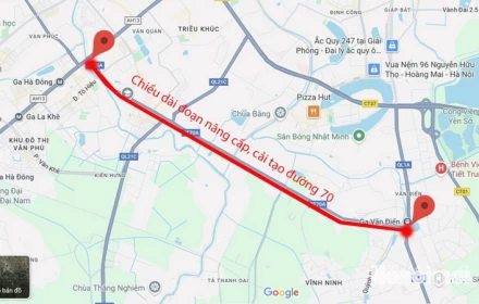 Đường 70 bao giờ nâng cấp? bao giờ xong?