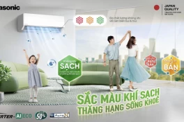 Nhận diện chất lượng không khí – nâng tầm sức khỏe với điều hòa Panasonic thế hệ mới