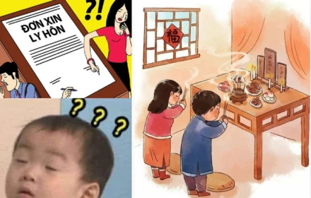 Viral: Em có 1 thắc mắc như này, vợ chồng ly hôn có con chung, sau này tèo hết thì con nó thờ, vậy là 2 đứa lại chung 1 nhà à 🙄