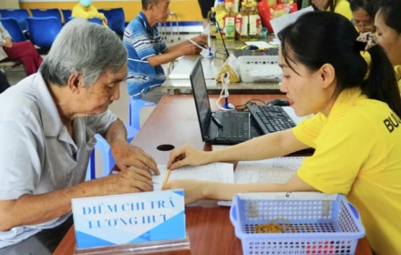 Bộ Nội vụ chọn phương án đề xuất tăng 8% lương hưu từ 1/7/2026