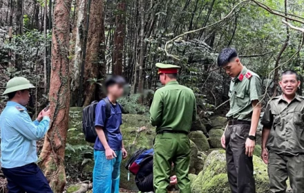 Cuộc gọi giữa rừng và hành trình giải cứu nghẹt thở 2 du khách ở Tây Yên Tử