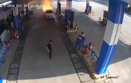 Công an Đà Nẵng thông tin mới nhất vụ cháy xe ô tô trong cây xăng làm 2 người tử vong