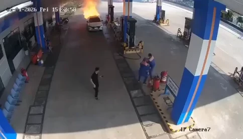 Công an Đà Nẵng thông tin mới nhất vụ cháy xe ô tô trong cây xăng làm 2 người tử vong